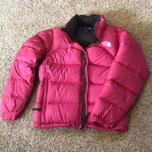 Womens The north face puffer jacket